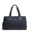 Barbour Cotton Canvas Cascade Holdall In Navy