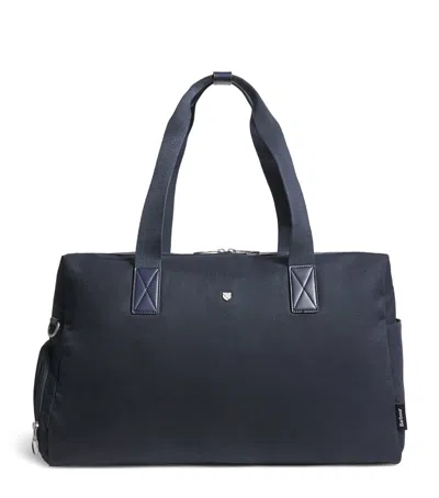 Barbour Cotton Canvas Cascade Holdall In Navy
