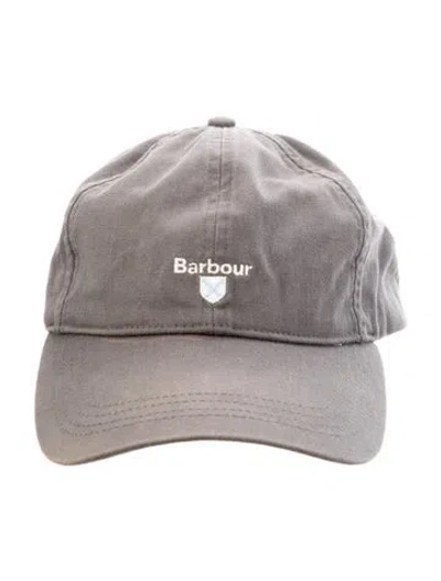Pre-owned Barbour Cotton Cap In Grey