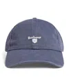 Barbour Cotton Cascade Sports Cap In Blue