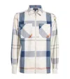 Barbour Cotton Check Ettrick Overshirt In Multi