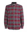 Barbour Cotton Chequered Betsom Shirt In Red