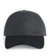 Barbour Cotton Corduroy Cap In Blue