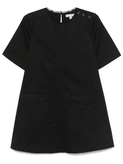 Barbour Cotton Dress In Black