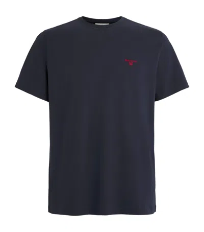 Barbour Cotton Essential Sports T-shirt In Blue