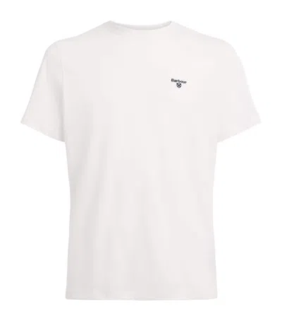Barbour Cotton Essential Sports T-shirt In White