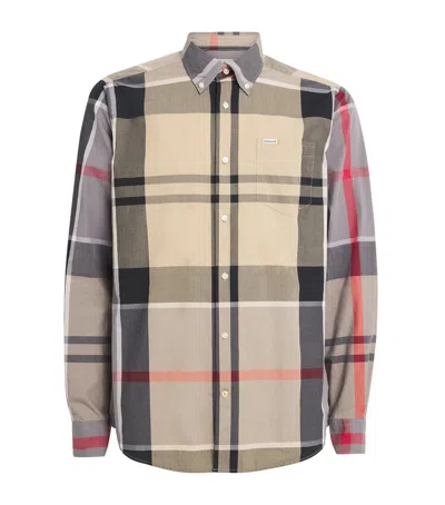Barbour Cotton Harris Tailored Shirt In Multi