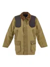 Barbour Bedale Washed Wax Jacket Aw25 Wax Cor Outw In Brown