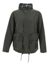 Barbour Modified Durham Short Casual Jackets And Parka In Green