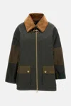Barbour Cotton Jacket In Green