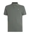 Barbour Mens Sports Polo Shirt Dark Olive In Green