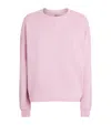 Barbour Cotton Logo Sweatshirt In Pink