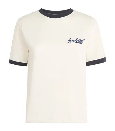 Barbour Cotton Madeline T-shirt In White