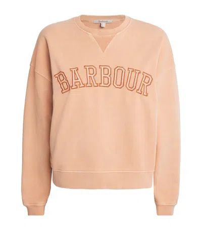 Barbour Cotton Millie Sweatshirt In Beige
