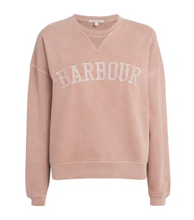 Barbour Cotton Millie Sweatshirt In Brown