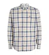 Barbour Cotton Rawley Tailored Shirt In Gray