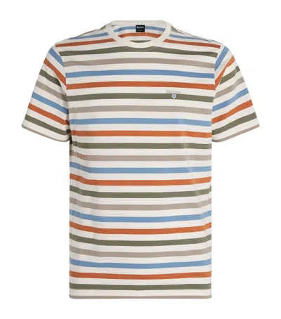 Barbour Cotton Rokeby Stripe T-shirt In Multi