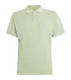 Barbour Cotton Slub Polo Shirt In Green