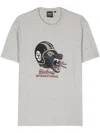 Barbour Grey Patterned T-shirt