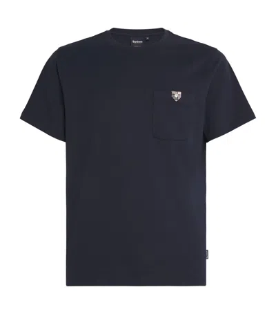 Barbour Cotton Tothill T-shirt In Navy