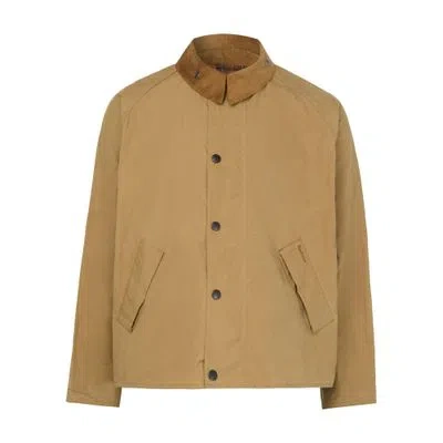 Barbour Cotton Transport Casual Jacket In Green