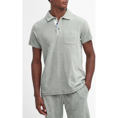 Barbour Cowes Terry Polo In Gray