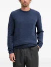 Barbour Crew-neck Sweater In Blue