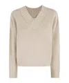 Barbour Crew Neck Sweater In Gold