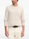 Barbour Crew-neck Sweater In Neutral