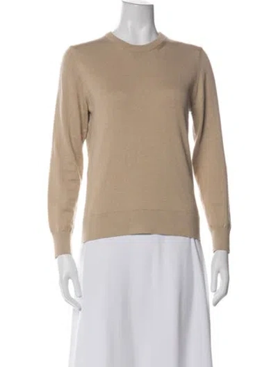 Pre-owned Barbour Crew Neck Sweater In Neutrals