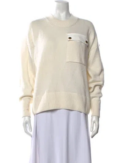 Pre-owned Barbour Crew Neck Sweater In Neutrals