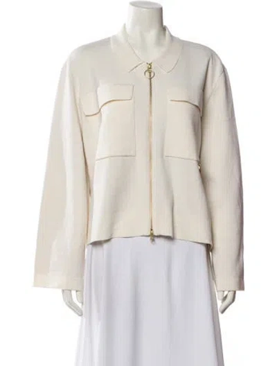 Pre-owned Barbour Crew Neck Sweater W/ Tags In Neutral