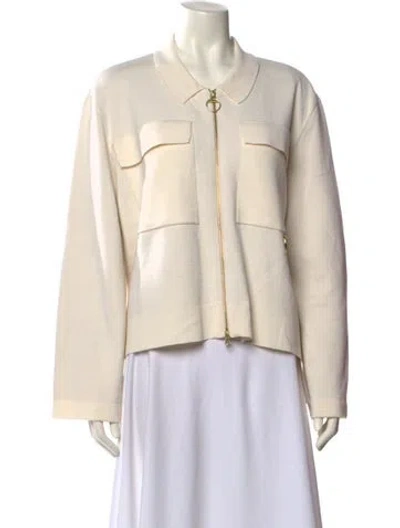 Pre-owned Barbour Crew Neck Sweater W/ Tags In Neutral