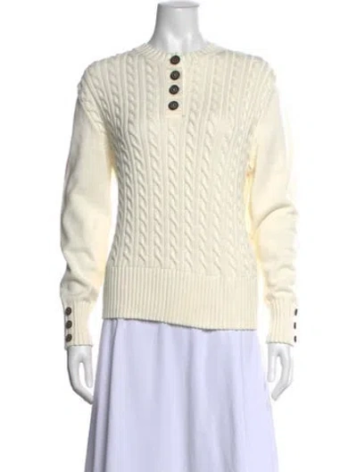 Pre-owned Barbour Crew Neck Sweater W/ Tags In Neutral