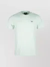 Barbour Crew Neck T-shirt With Short Sleeves For Sports In Green