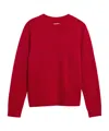 Barbour Crew-neck Pullover In Red