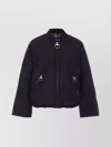 Barbour Crewneck Quilted Jacket Zip Pockets