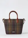 Barbour Birch Tartan-pattern Tote Bag In Green