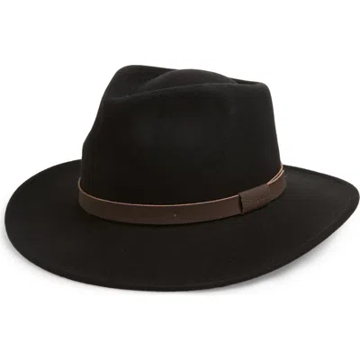 Barbour Crushable Bushman Fedora In Black