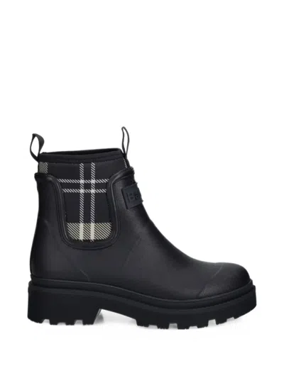 Barbour Cynthia Chelsea Ankle Wellingtons Boots In Multi