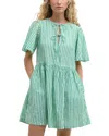 Barbour Daison Stripe Seersucker Minidress