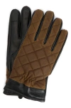 Barbour Dalegarth Gloves In Brown