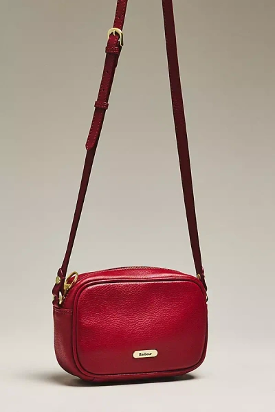 Barbour Daphne Mini Crossbody Bag In Red