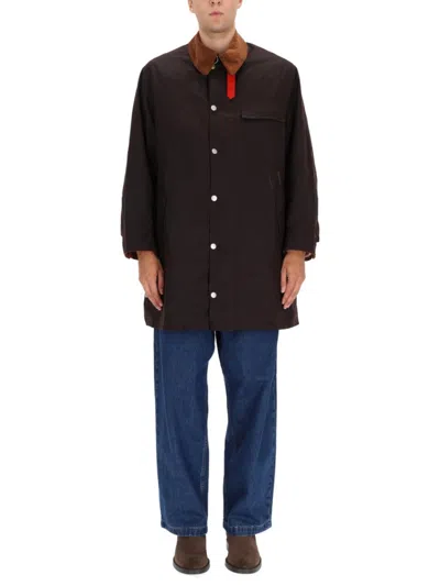 Barbour Dark Brown Shirt Collar Jacket