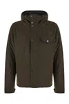 Barbour Kevlar Waxed Cotton Jacket In Olive