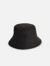 Barbour Dark Green Waxed Cotton Hat In Green