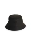 Barbour Dark Green Waxed Cotton Hat In Green