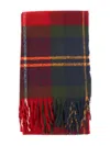 Barbour Deanna Tartan-fringed Scarf In Multi