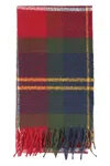 Barbour Deanna Tartan-fringed Scarf In Multi