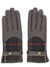 Barbour Dee Tartan Gloves In Multi